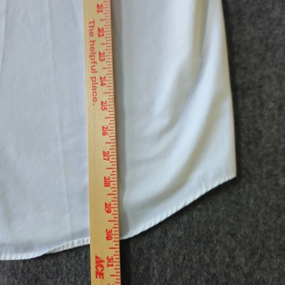 A Cut Above Uniforms Cirrus Pilot Shirt 17.5 XL White Tapered Short Sleeve NWOT